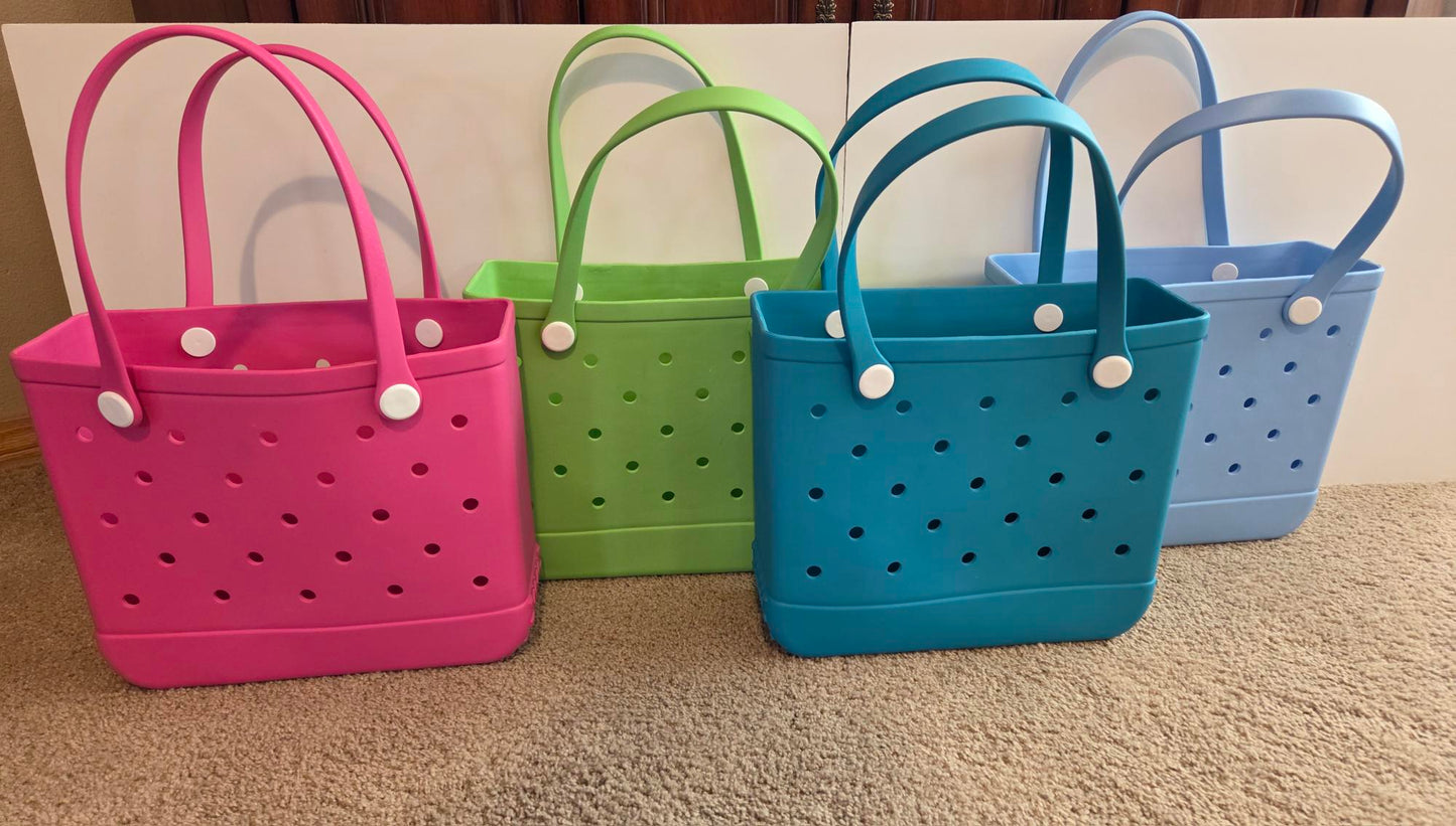 Medium Rubber Tote Bag