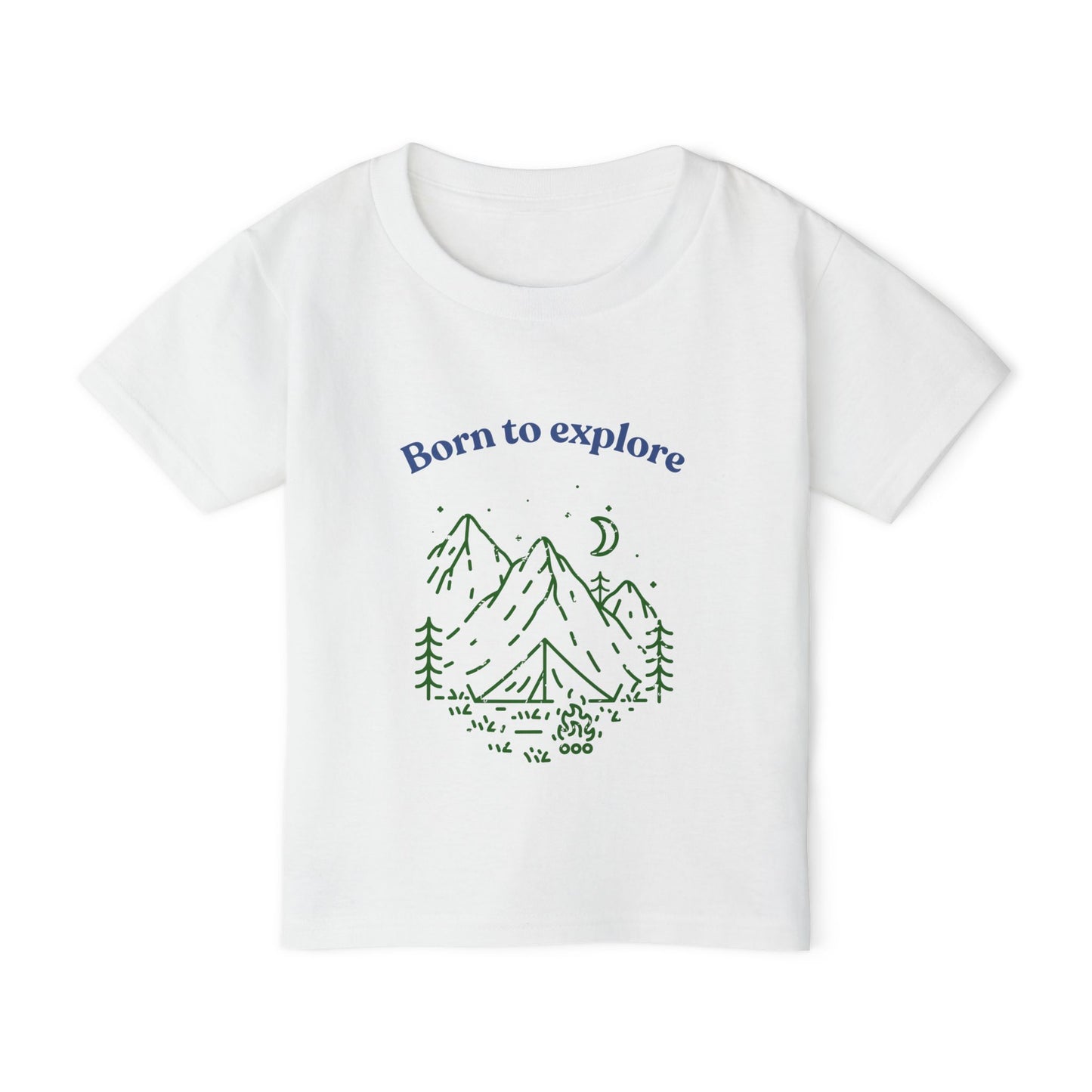 Toddler T-Shirt - 'Born to Explore' Adventure Tee