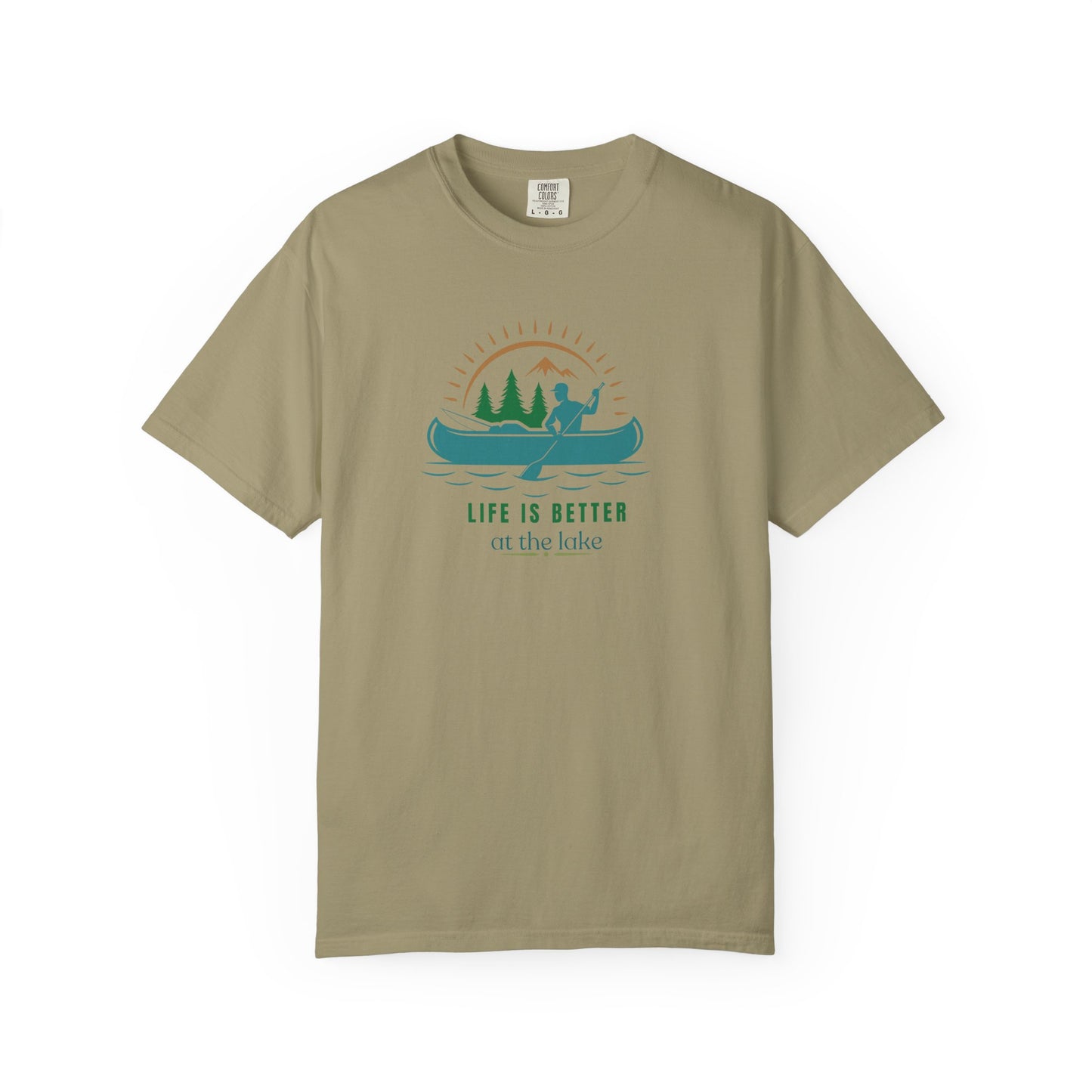 Life is Better at the Lake T-shirt, Casual Tee for Outdoor Lovers, Gifts for Nature Enthusiasts, Summer Shirt, Relaxation Clothing