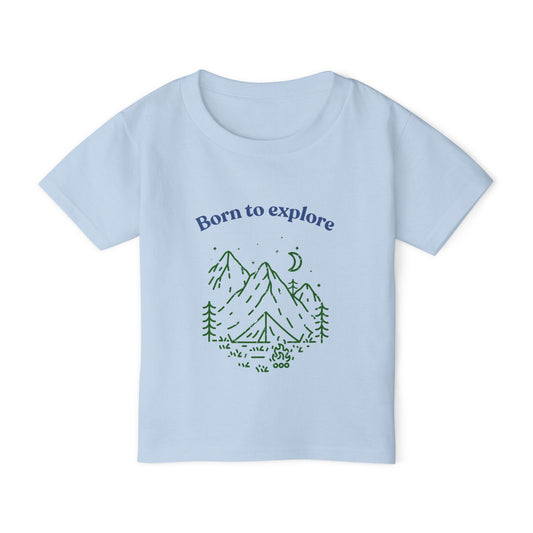 Toddler T-Shirt - 'Born to Explore' Adventure Tee