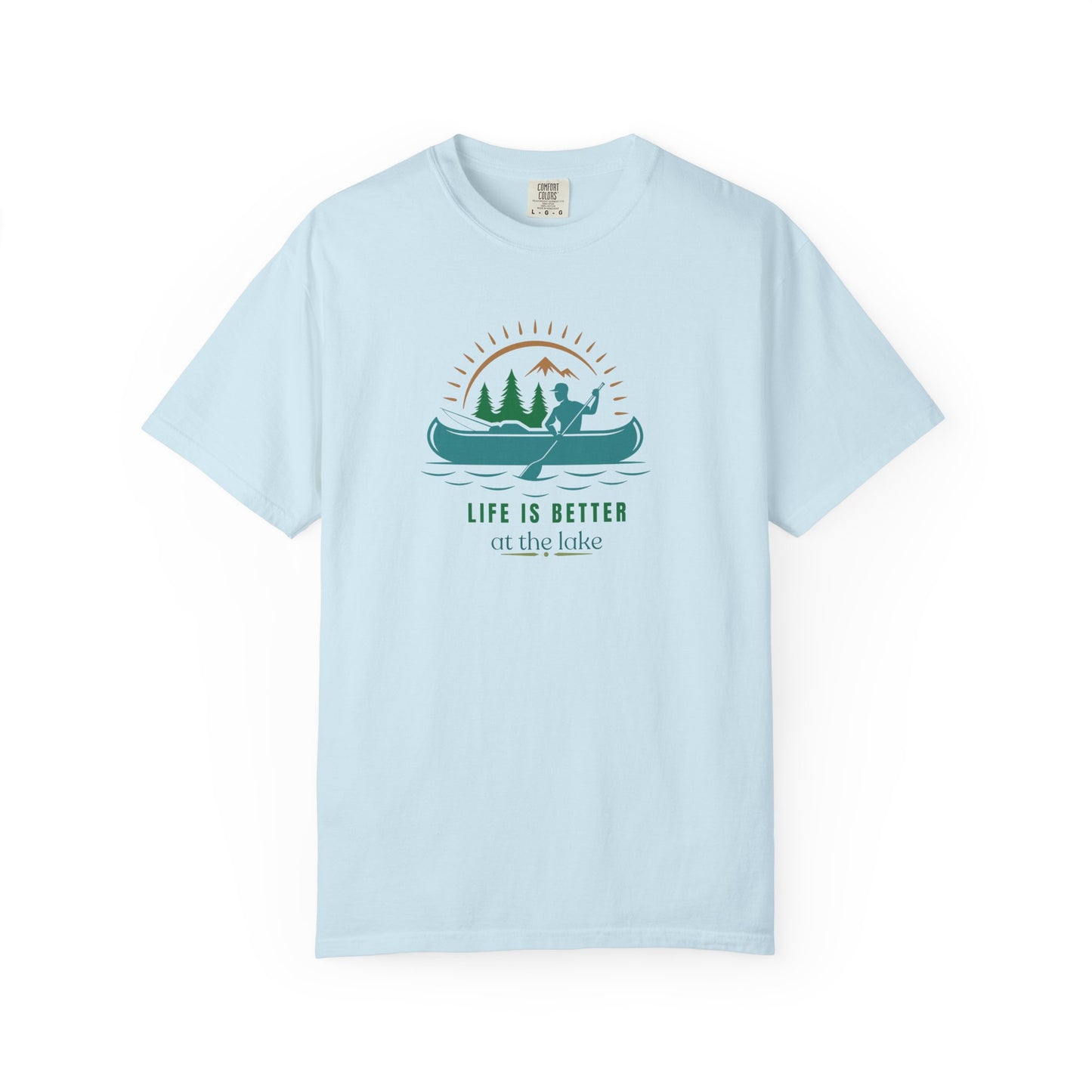 Life is Better at the Lake T-shirt, Casual Tee for Outdoor Lovers, Gifts for Nature Enthusiasts, Summer Shirt, Relaxation Clothing