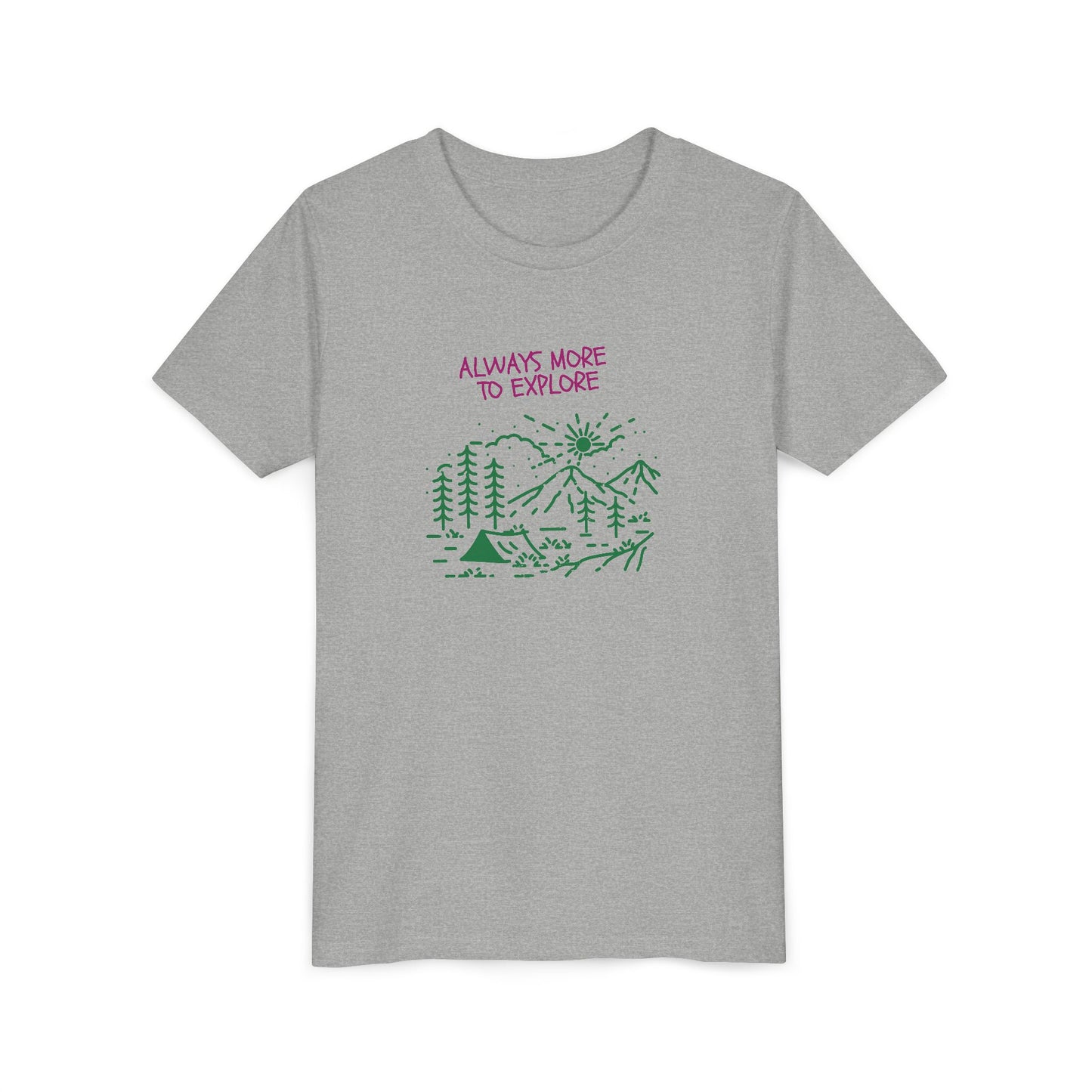 Explore More Kids Tee - Adventure Graphic T-Shirt for Young Explorers