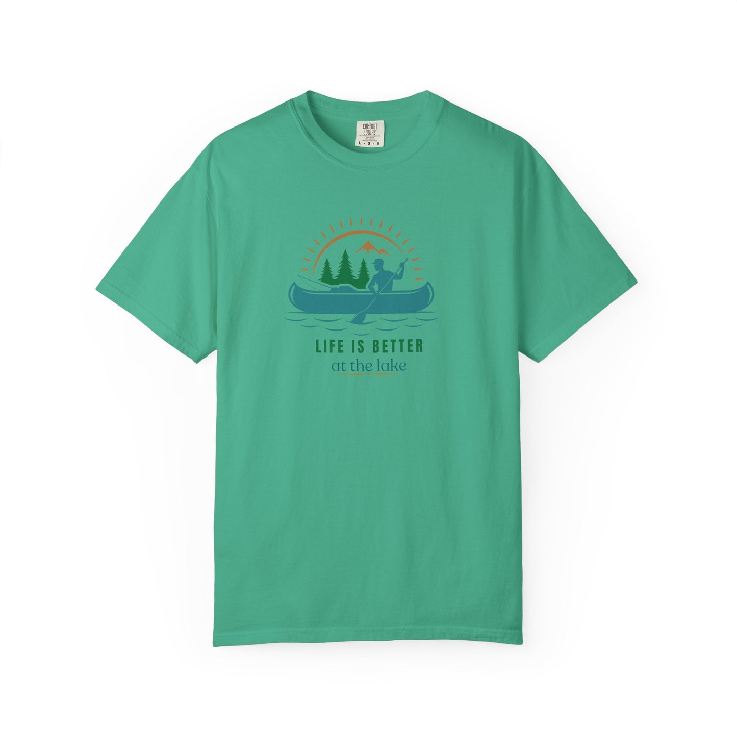 Life is Better at the Lake T-shirt, Casual Tee for Outdoor Lovers, Gifts for Nature Enthusiasts, Summer Shirt, Relaxation Clothing