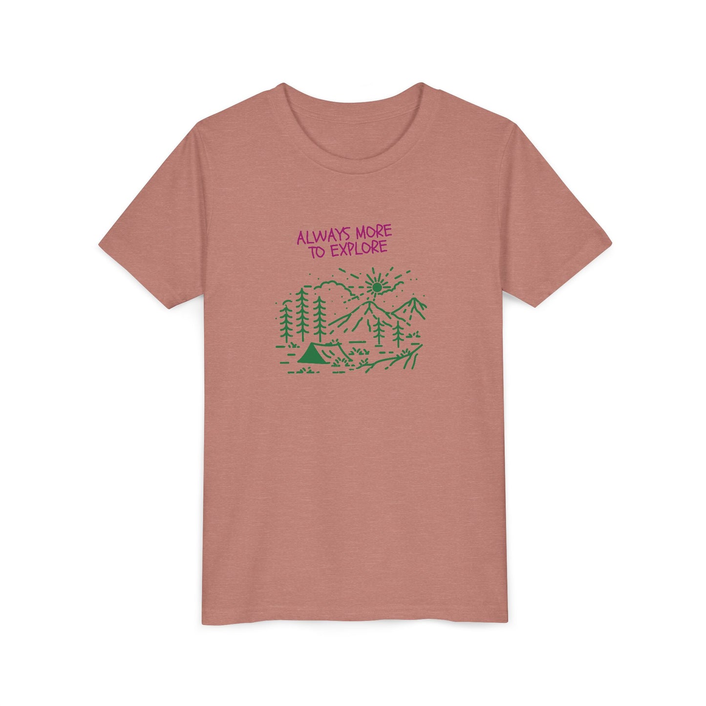 Explore More Kids Tee - Adventure Graphic T-Shirt for Young Explorers