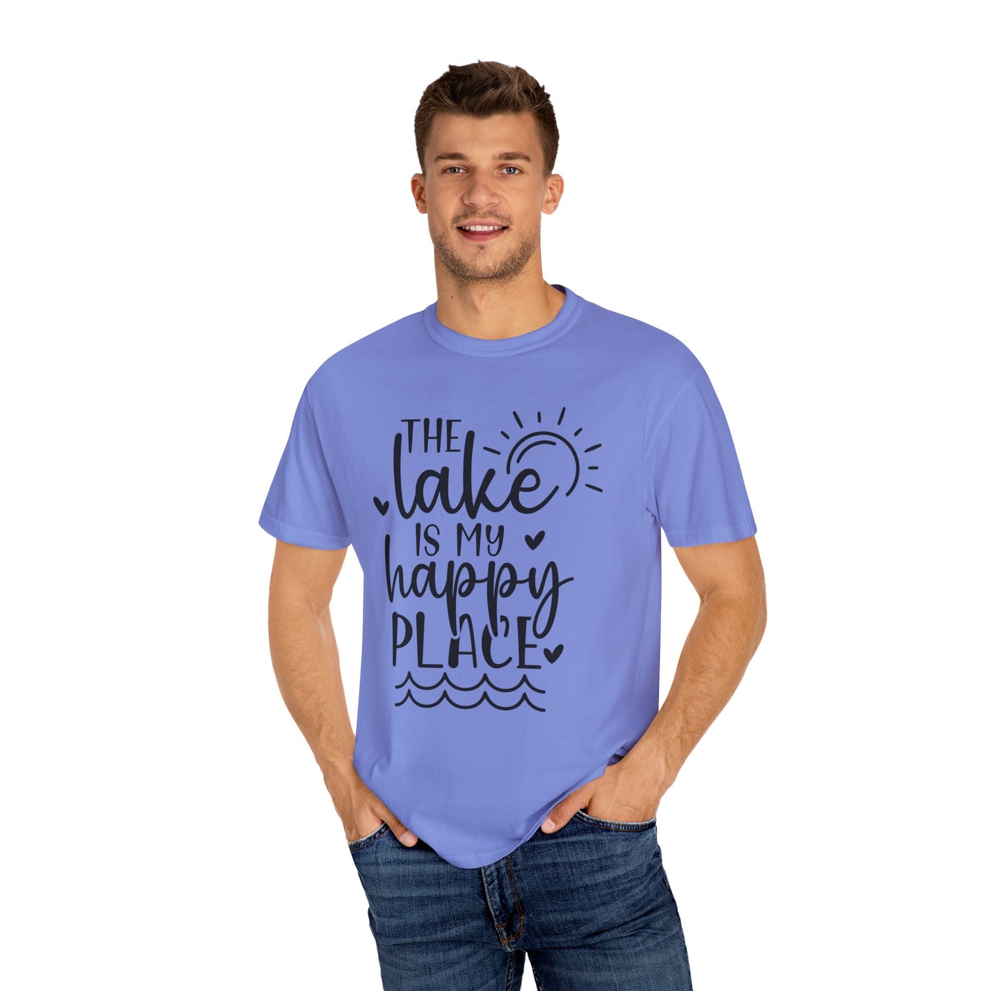 Lake Vibes Unisex T-Shirt, Nature Lover Gift, Summer Outfit, Beach Day Essential, Relaxed Style Apparel