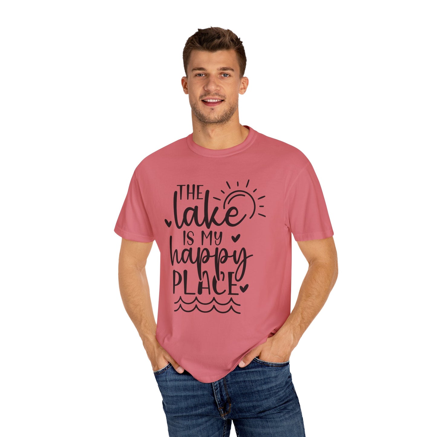 Lake Vibes Unisex T-Shirt, Nature Lover Gift, Summer Outfit, Beach Day Essential, Relaxed Style Apparel