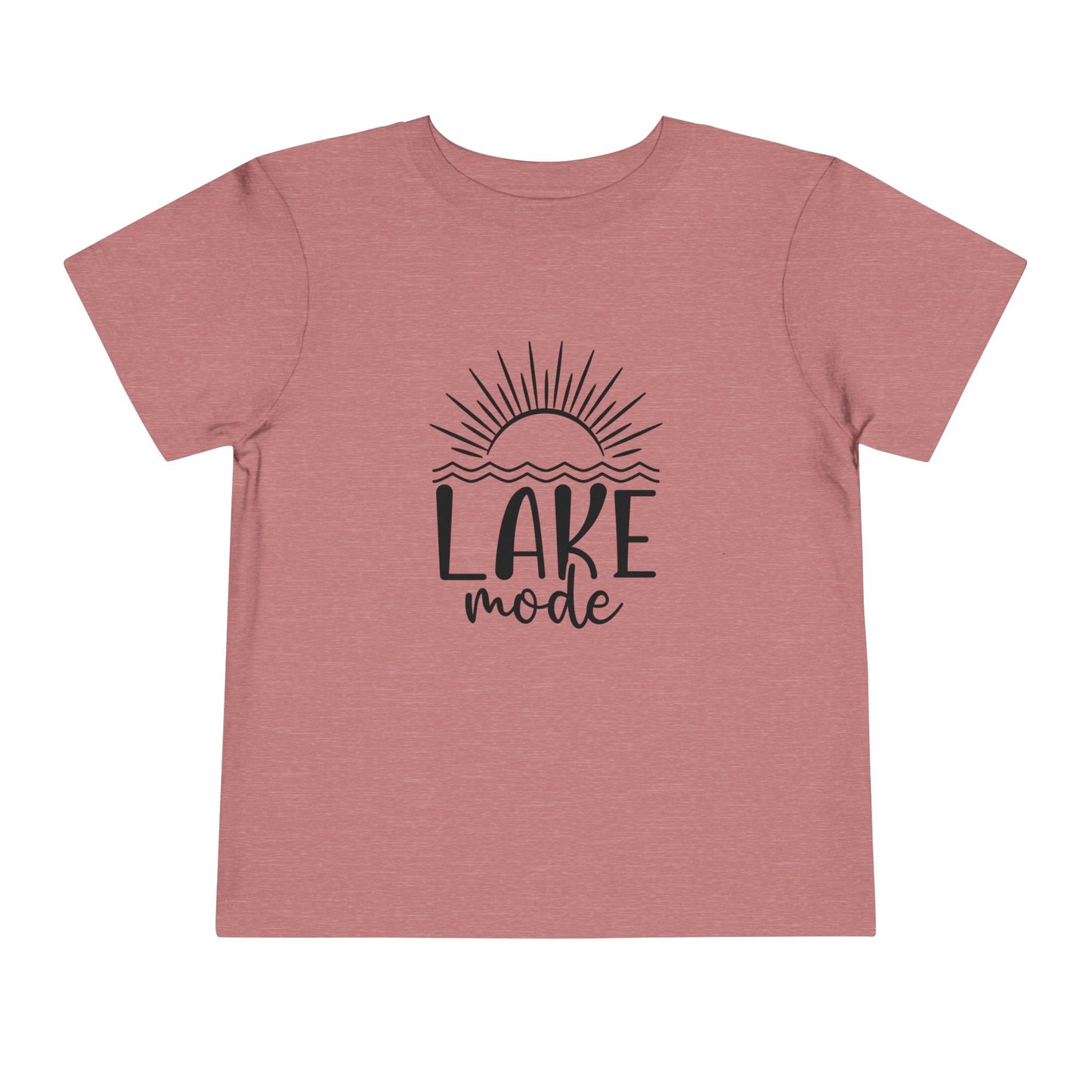 Toddler 'Lake Mode' Short Sleeve Tee - Sunshine Vibes for Summer Adventures