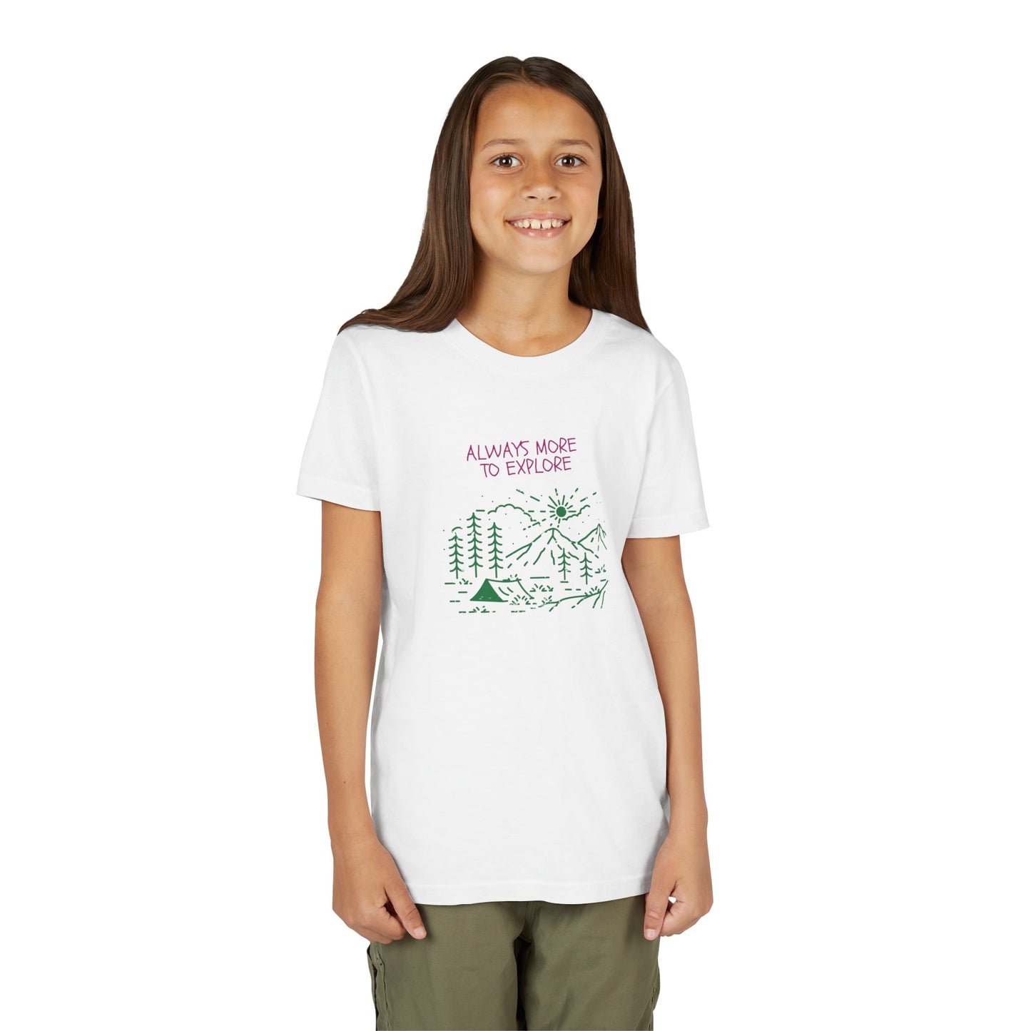 Explore More Kids Tee - Adventure Graphic T-Shirt for Young Explorers