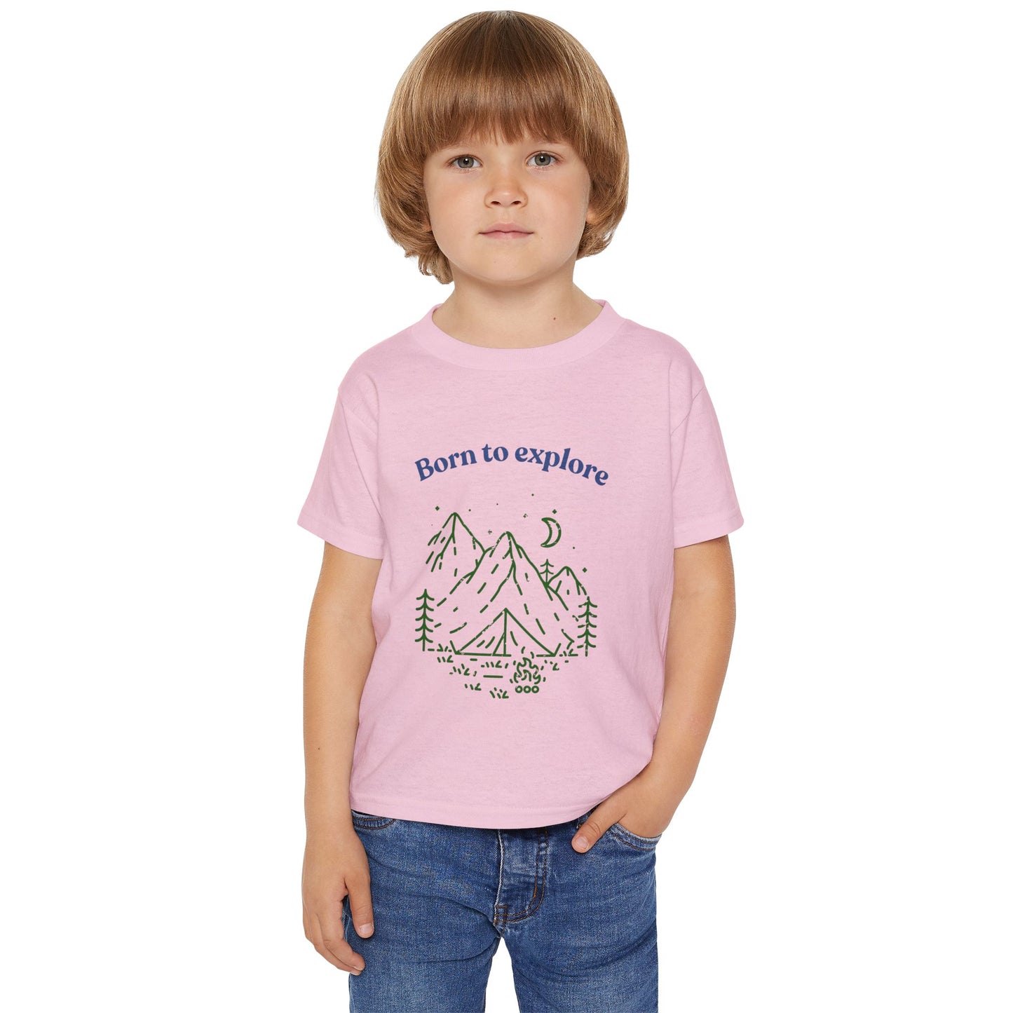 Toddler T-Shirt - 'Born to Explore' Adventure Tee
