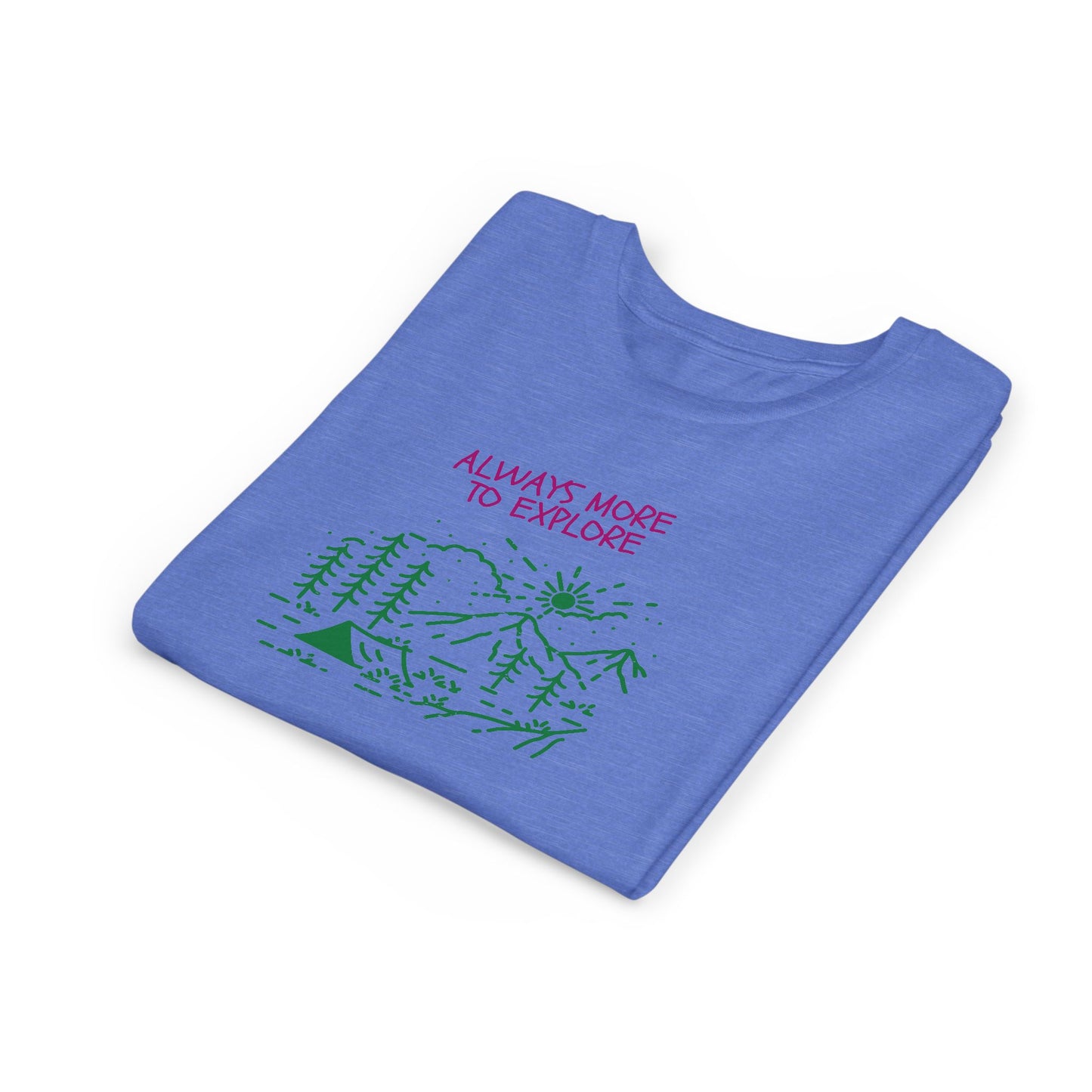 Explore More Kids Tee - Adventure Graphic T-Shirt for Young Explorers