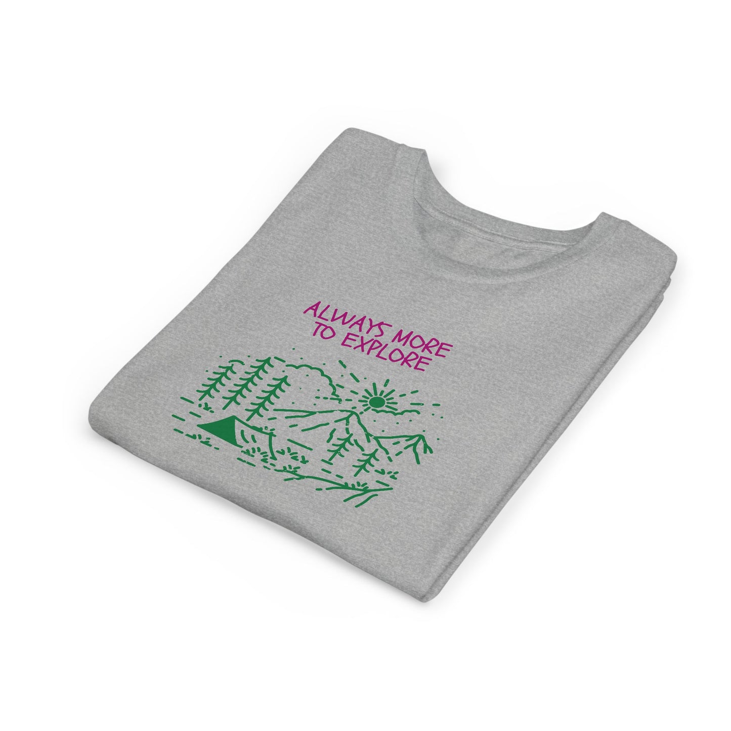 Explore More Kids Tee - Adventure Graphic T-Shirt for Young Explorers