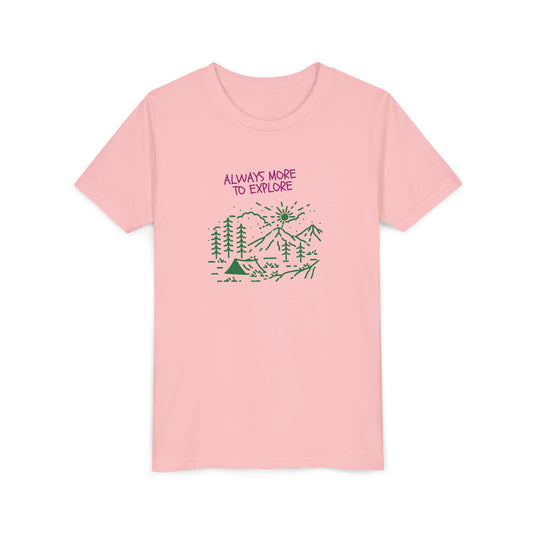 Explore More Kids Tee - Adventure Graphic T-Shirt for Young Explorers