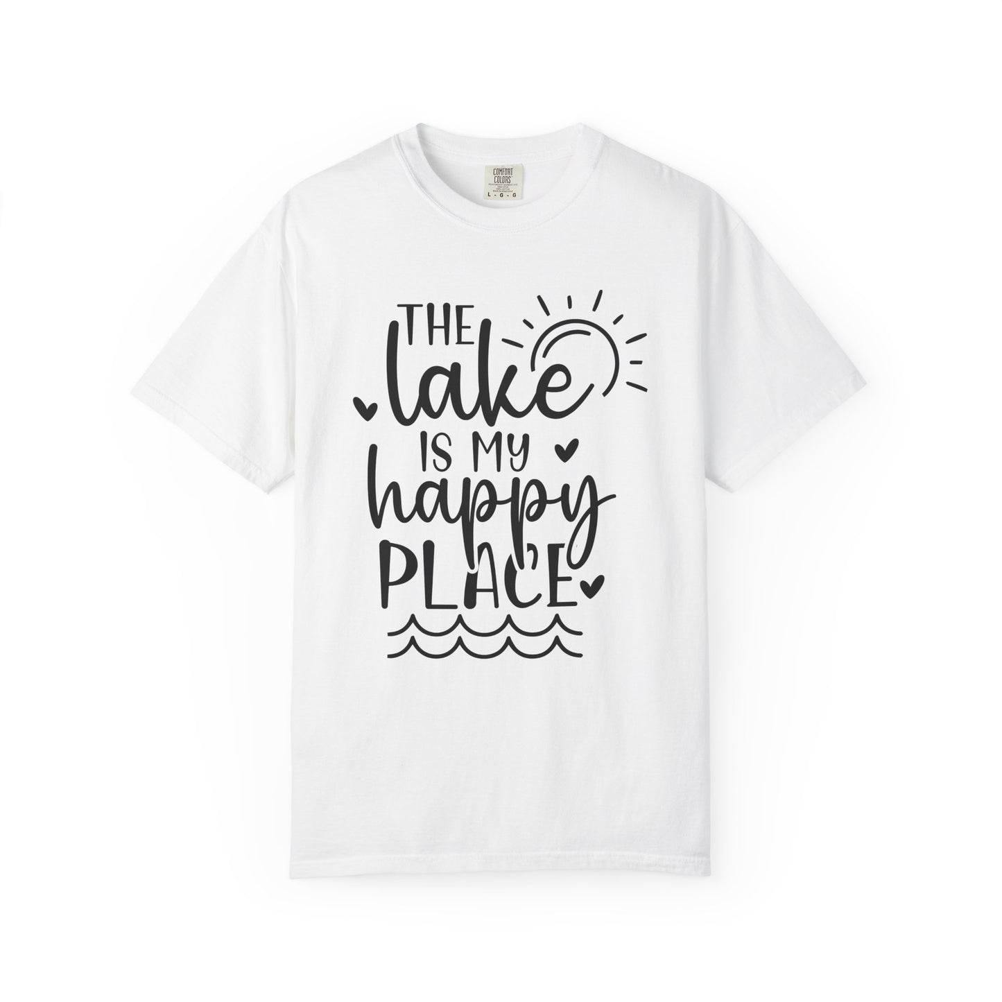 Lake Vibes Unisex T-Shirt, Nature Lover Gift, Summer Outfit, Beach Day Essential, Relaxed Style Apparel