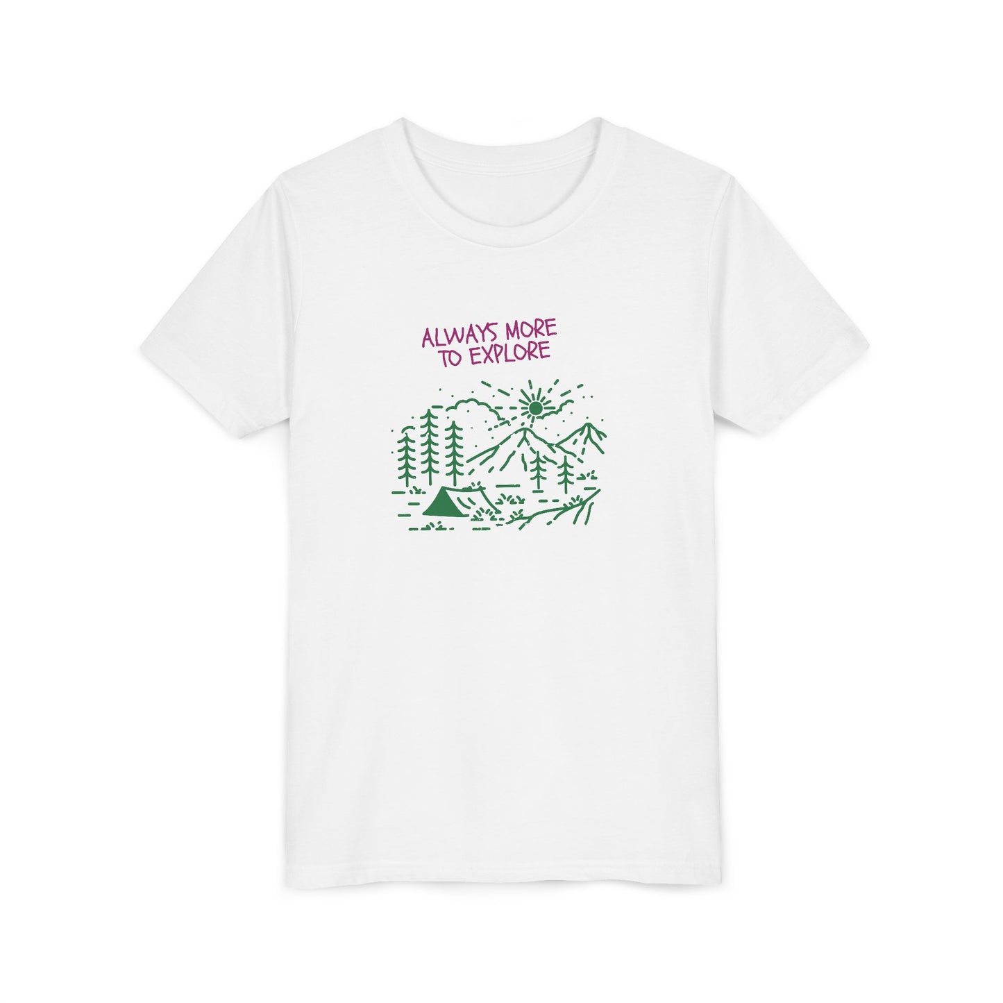 Explore More Kids Tee - Adventure Graphic T-Shirt for Young Explorers