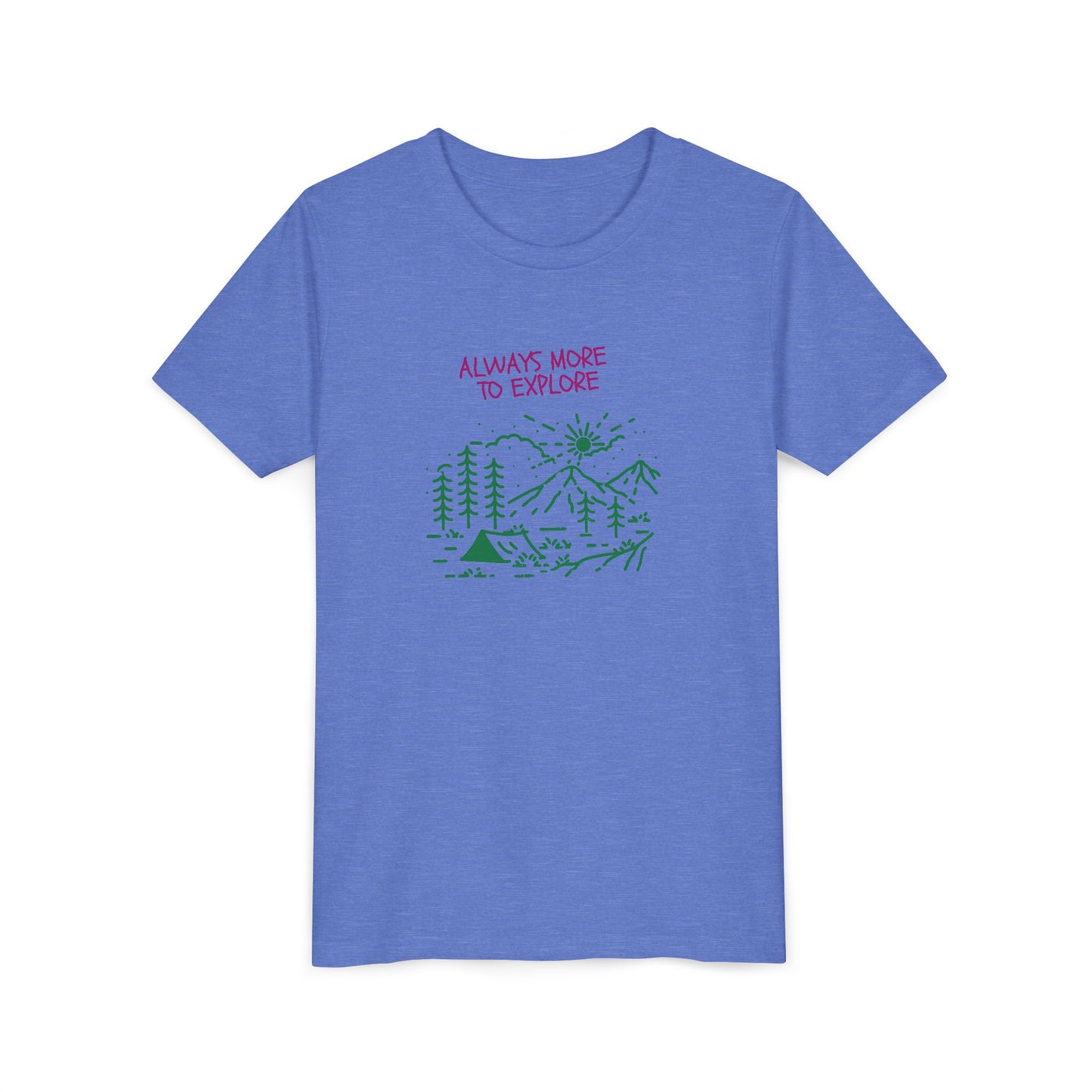 Explore More Kids Tee - Adventure Graphic T-Shirt for Young Explorers