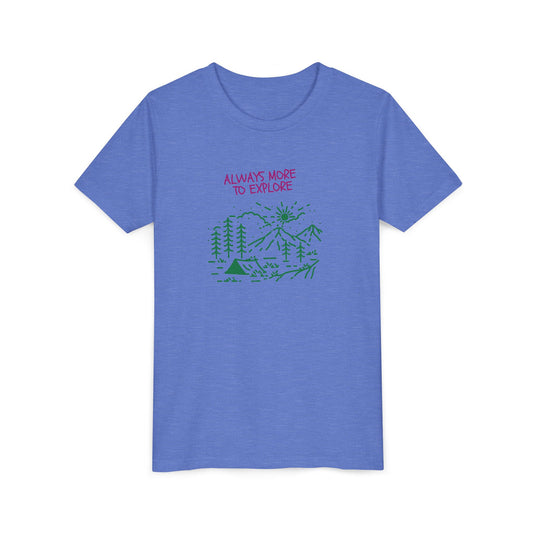 Explore More Kids Tee - Adventure Graphic T-Shirt for Young Explorers