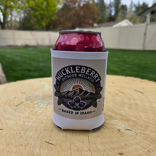 Huckleberry Wellness Koozie
